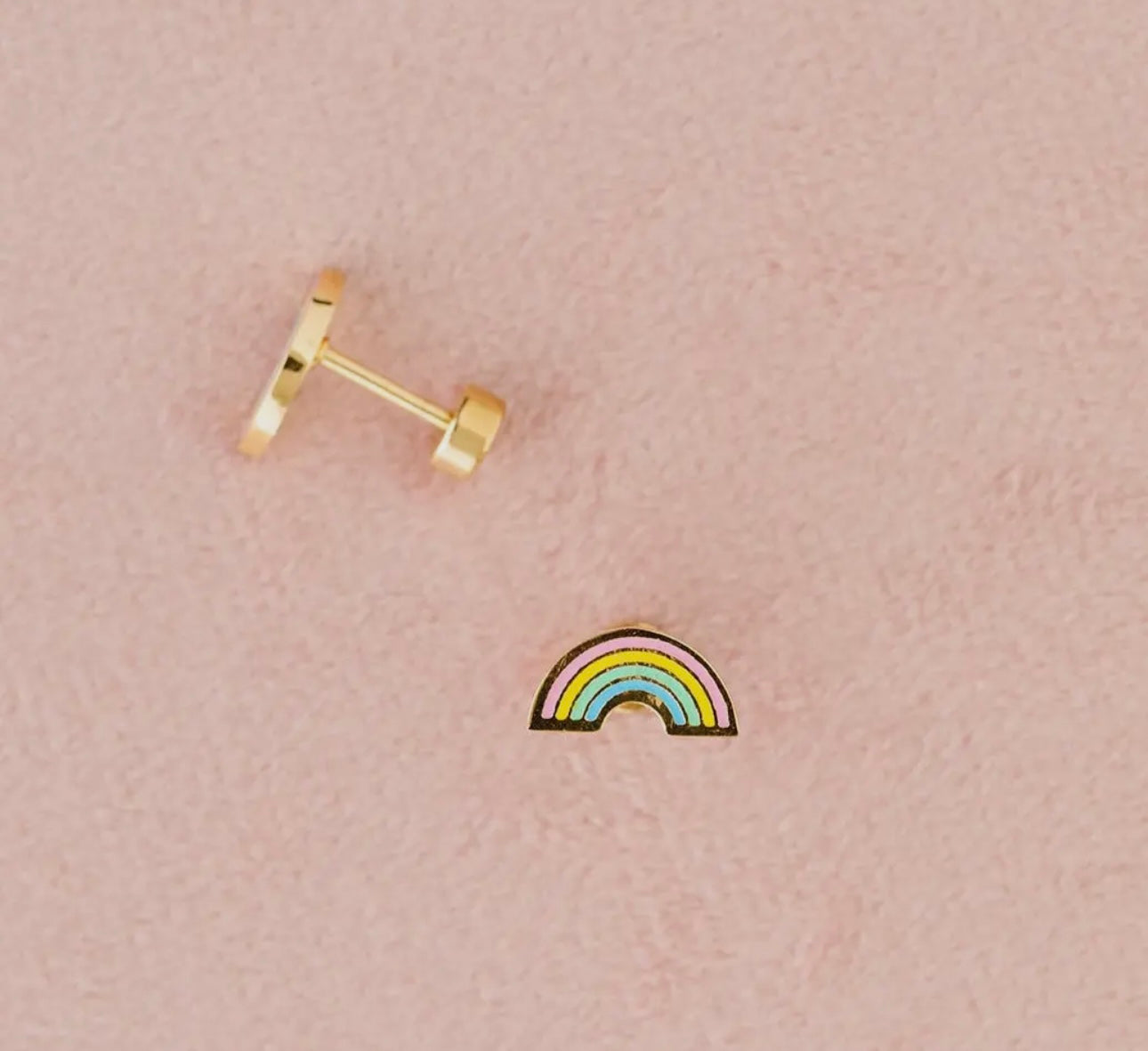 Rainbow studs