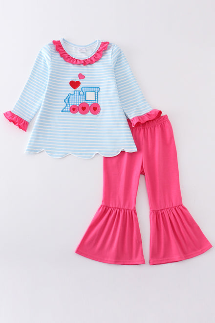 Valentines heart train 2 piece po