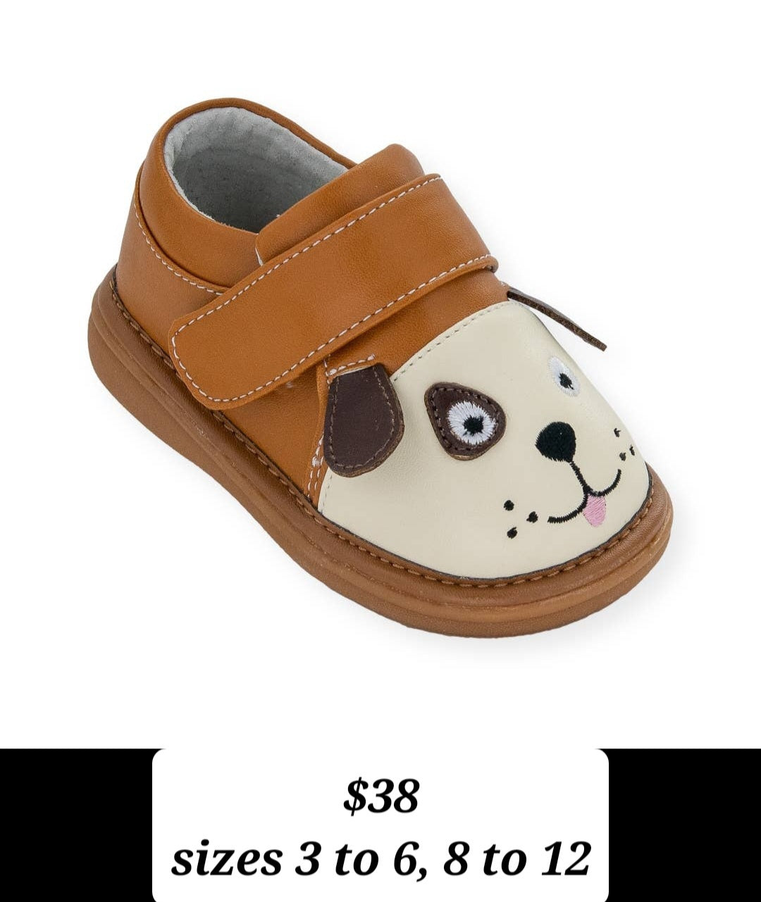 Wee squeaks dog shoe