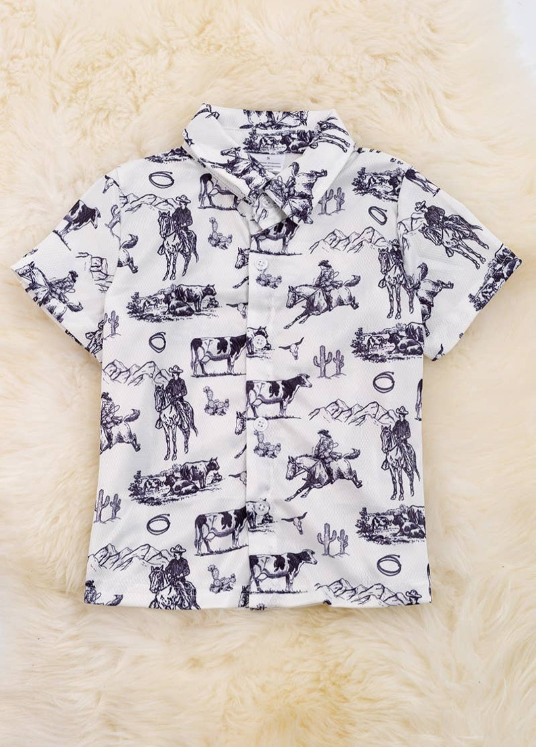 Cowboy button down