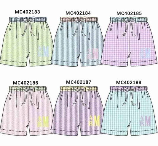 Seersucker swim pre order