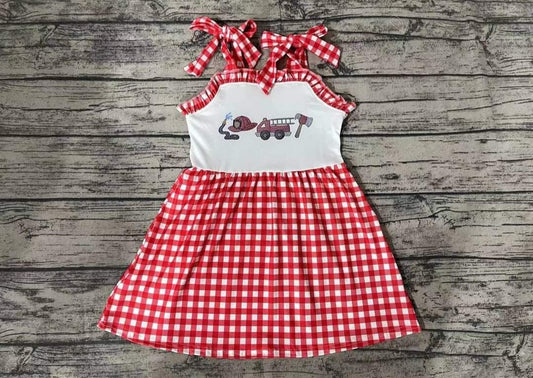 Firetruck dress po