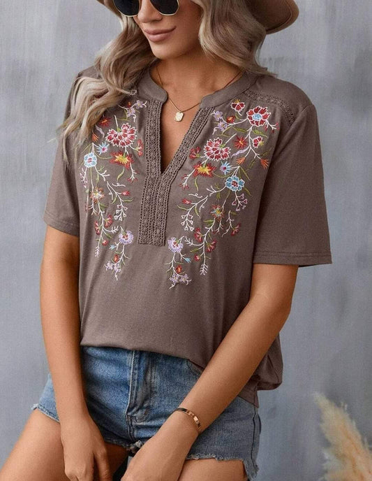 Po embroidered shirt