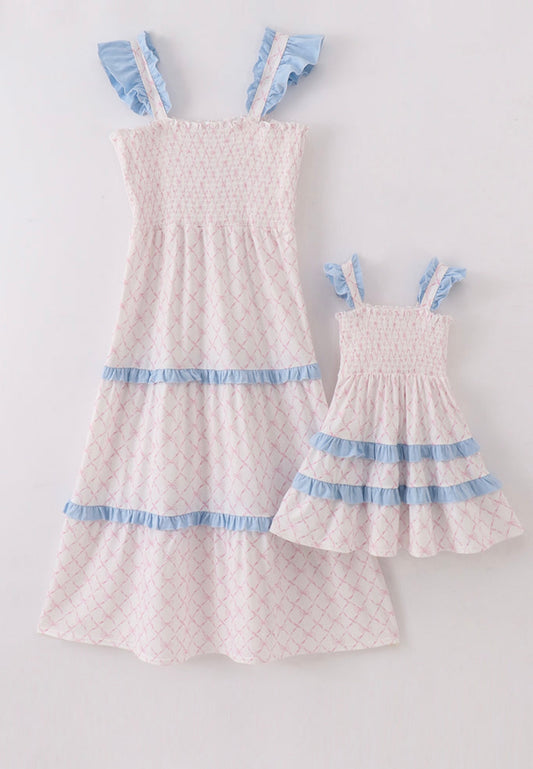 BOWtiful mommy and me mom dress