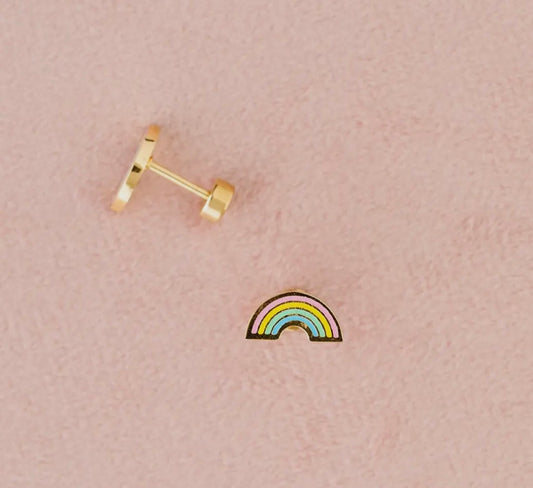 Rainbow studs
