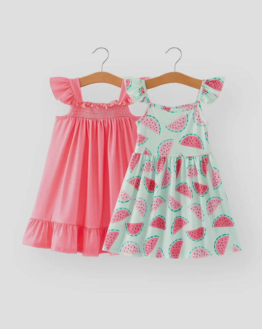 Watermelon Ruffle 2-piece set