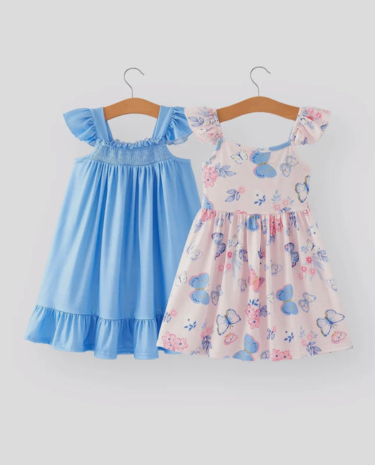 Butterfly Dress 2 piece set