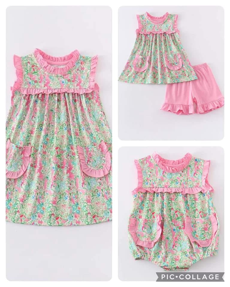 Green and pink bubble 6m