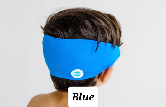 Blue goggles