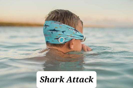 Shark attack goggles