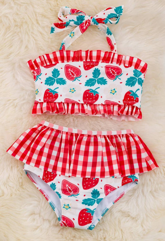 Strawberry swimsuit
