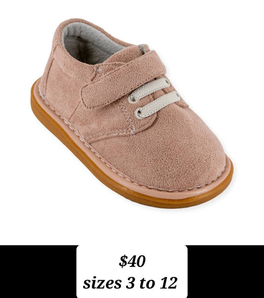 Wee squeaks brown shoe