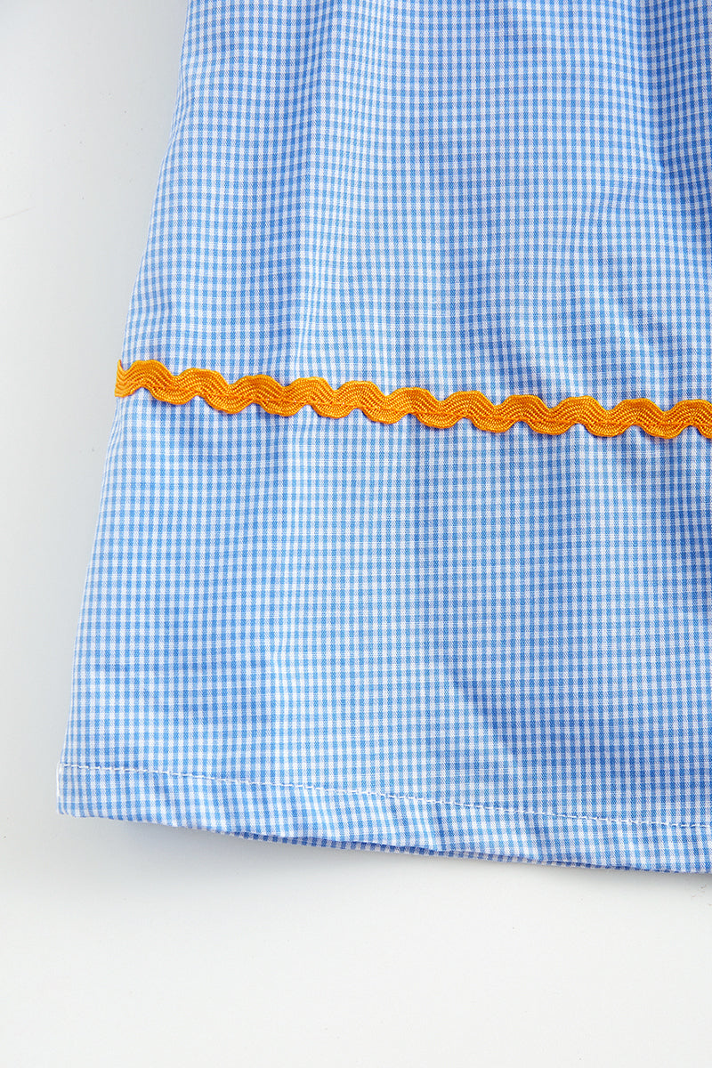Thanksgiving Turkey smocked dress