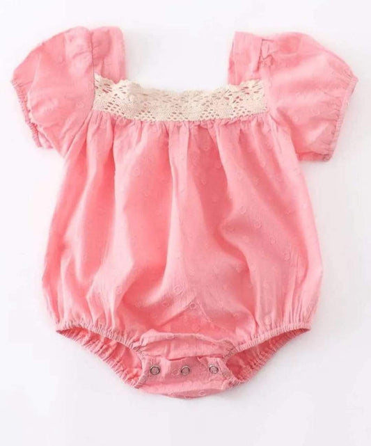Pink lace bubble
